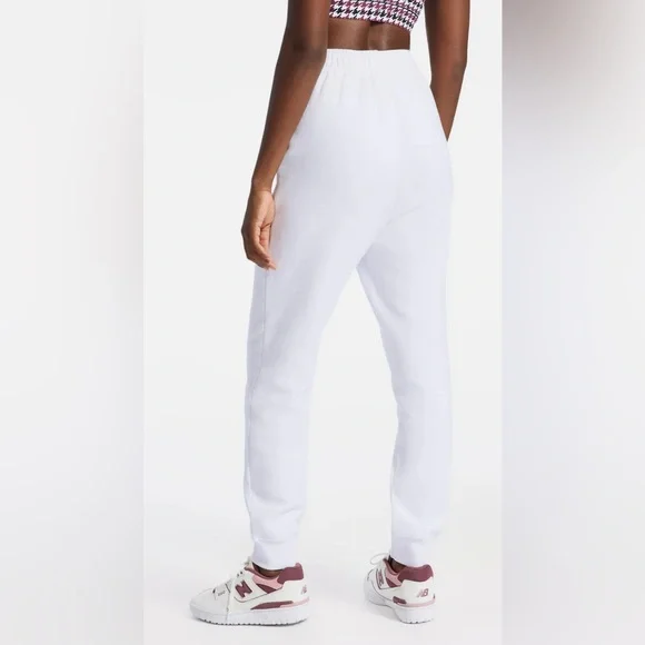 New Women's White Bandier Joggers - Picture 2 of 6